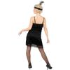 Smiffys Womens/Ladies Deluxe Flapper Fringe Costume Set