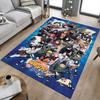 1pc Naruto Movie Poster Carpet for Playroom Bedroom Living Room Sofa Home Decor,kids Game Area Rug Non-slip Floor Mat Y723111