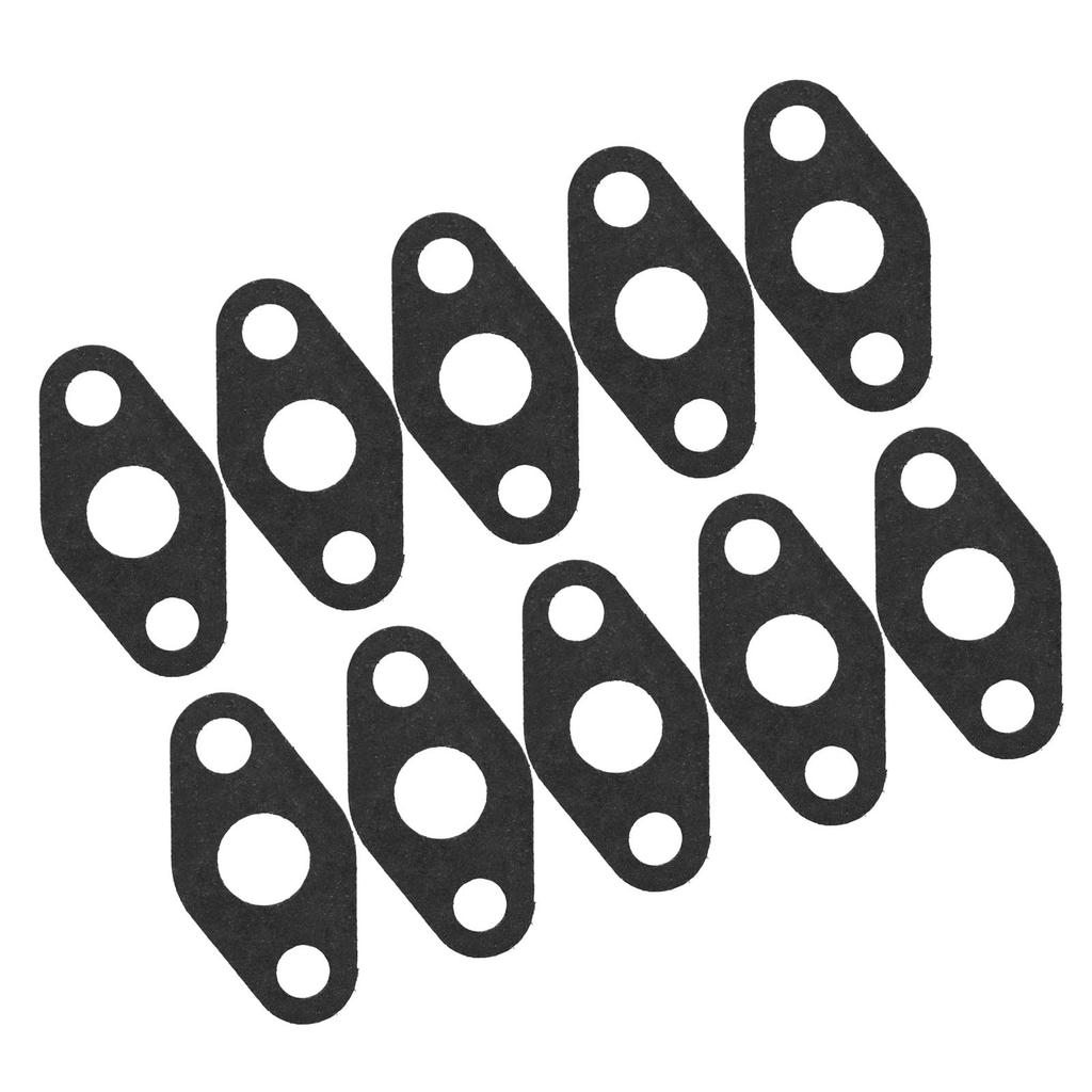 20 Pcs Turbo Oil Drain Gasket Turbocharger Oil Return Feed Flange Gasket Set for T3 T4 Turbocharge Gasket Paper