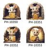 Creative Cartoon Wall Stickers for Staircase and Corridor, Self-Adhesive.