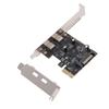 PCIe to USB 3.2 Gen 1 Card with 5 Gbps Bandwidth 2 USB Type C Ports PCIe Expansion Card USB Card for Desktop PC