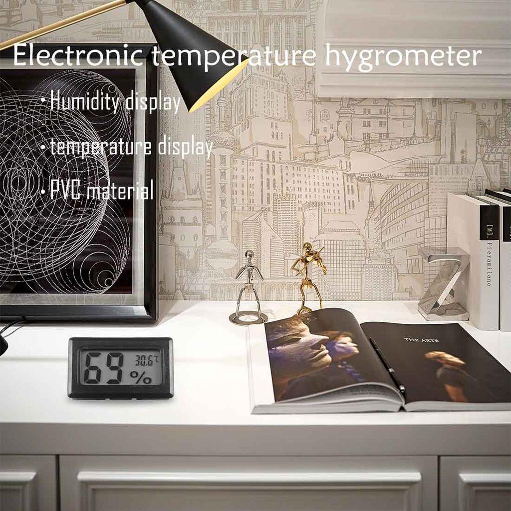 Mini Digital LCD Thermometer Humidity Meter Gauge Temperature Hygrometer