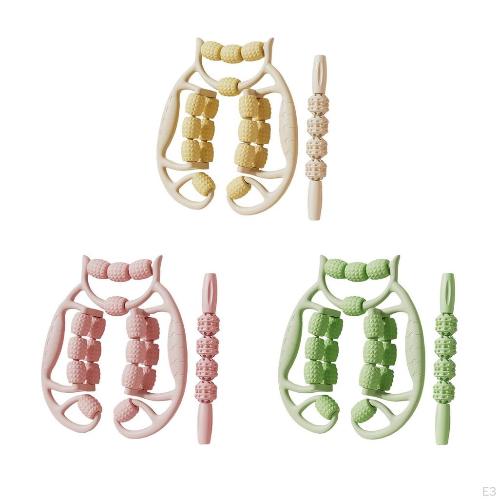 2 Massage Rollers for Fascia And Thigh Muscle Relaxation.