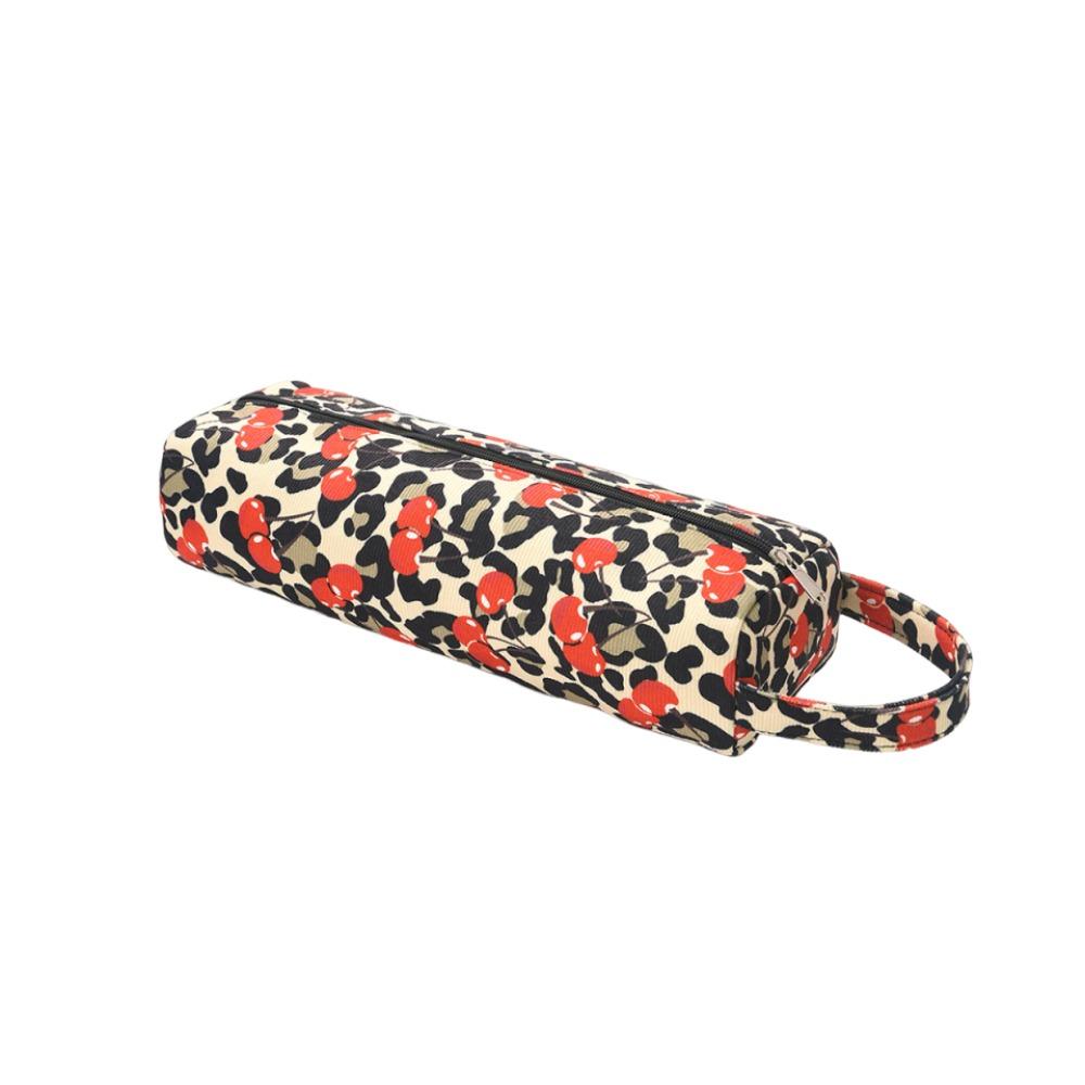 Dustproof Curling Iron Carrying Case Large Capacity Cosmetics Bag Travel Use чёрный