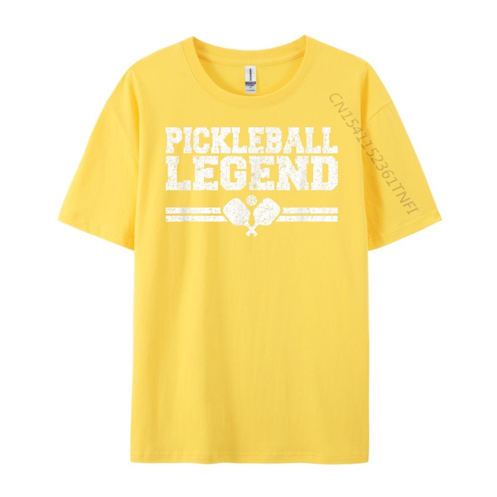Pickleball Legend Funny T Shirts Anime T Shirts Print Mens Clothing Original Mens TShirts Korean