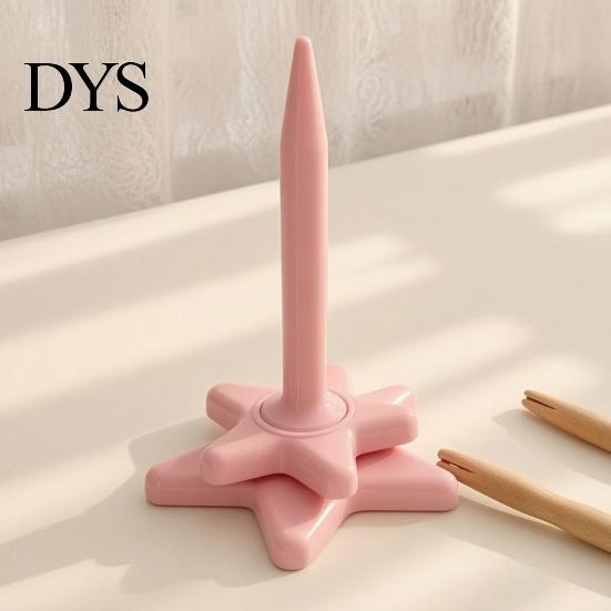 Universal Yarn Spinner 3D Printed Smooth Rotating Holder Cute Tangle-free Star Tangle-Free for Crocheting Knitting Lovers Flow Tool