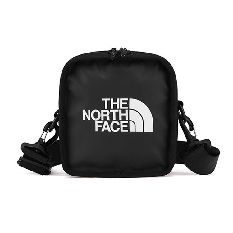 

The North Face 2.3L Letter Logo Print Portable Crossbody Shoulder Outdoor Bag Unisex bags Black 3VWS-KY4/NF0A3VWS-KY4 Pure Black