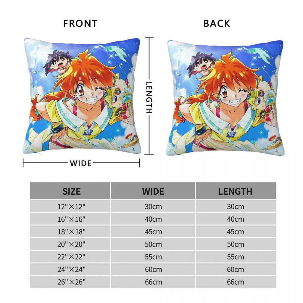 Lina Inverse Dragon Slave Slayers Kissenbezug Kissen Komfort Wurfkissen Sofakissen Für Zuhause Schlafzimmer Wohnzimmer
