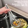Stainless Steel Oil Strainer Spoon with Fine Mesh Kitchen Skimmer for Frying Filtering Sieving Rust-Proof Juice And Soy Milk Strainer