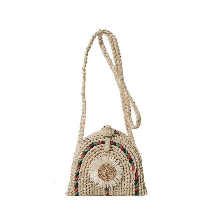 Trendy Soft Shell Crossbody Bag For Women Featuring Colorful Sunflower And Butterfly Patterns Sunflower