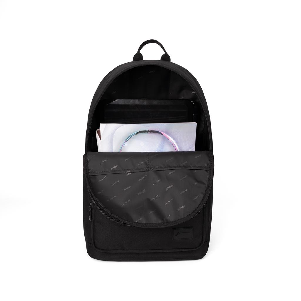 New LiNing Polyester Backpack Regular Unisex Black ABSU611-1