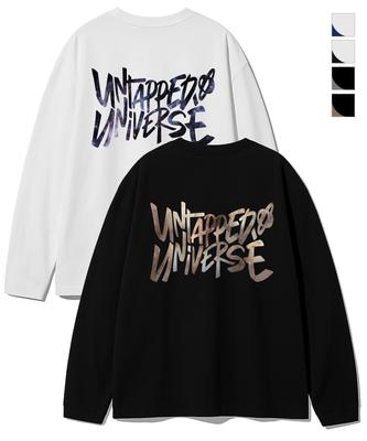 UNTAPPED STUDIO Universe Space Artwork Oversized Long Sleeve T-Shirt 8 Colors (Type B)