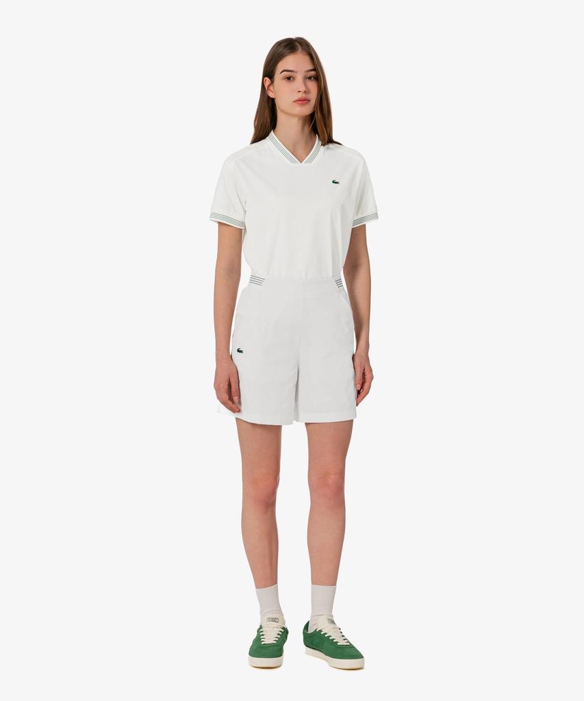 LACOSTE Women'S Woven Setup Shorts Gf420E-56G 70V