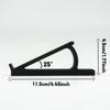 1 Pair New Portable Keyboard Elevated Stand Accessories Raised Keyboard Angle Computer Keyboard Riser Plastic Monitor Holder