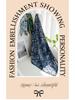 2025 Autumn Luxury Silk Wool Scarf: Versatile, High-End Neck Warmer & Shawl for Women