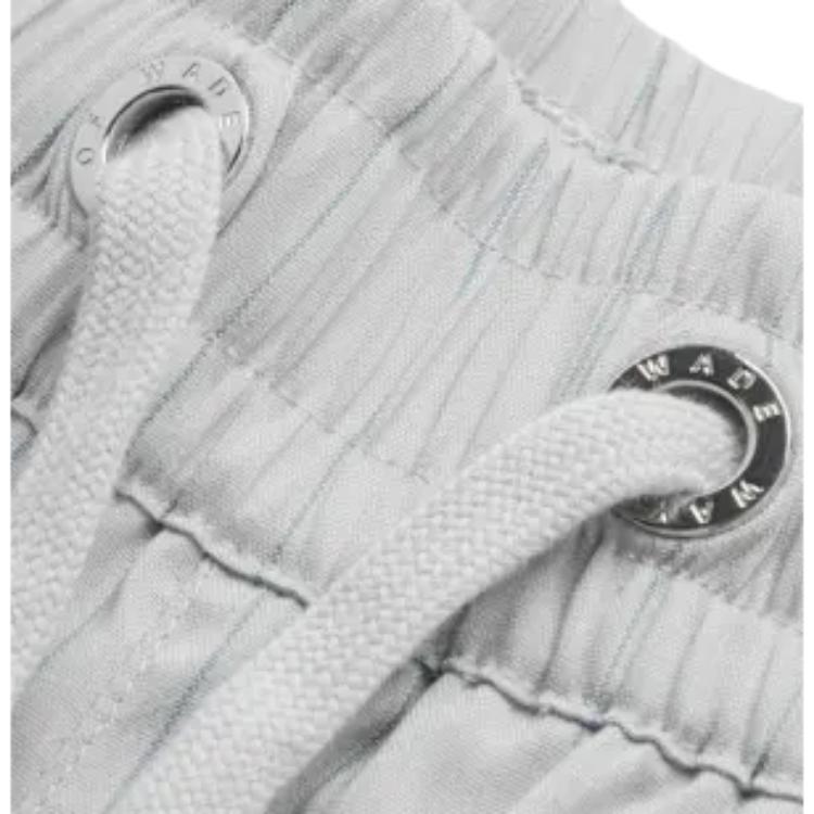 Li Ning Wade Series Striped Mid-Waist Drawstring Comfortable Breathable Loose Straight Casual Pants Men pants Mist-Gray AKXU409-3