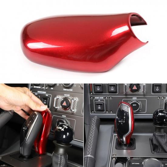 Red ABS Gear Shift Knob Trim Cover For Ineos Grenadier -25
