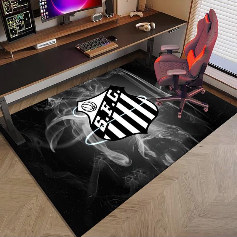 Fc Crest Design Printed Area Rug for Office, Chair Rug, Decorative Carpet Floor Mat, Large Size Fan gifts Christmas gifts