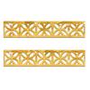 10pcs 3D Acrylic Self Adhesive Wall  Decor Sticker Mirror for Bedroom Edge Strip Corner Line Building Border Home Office Decor