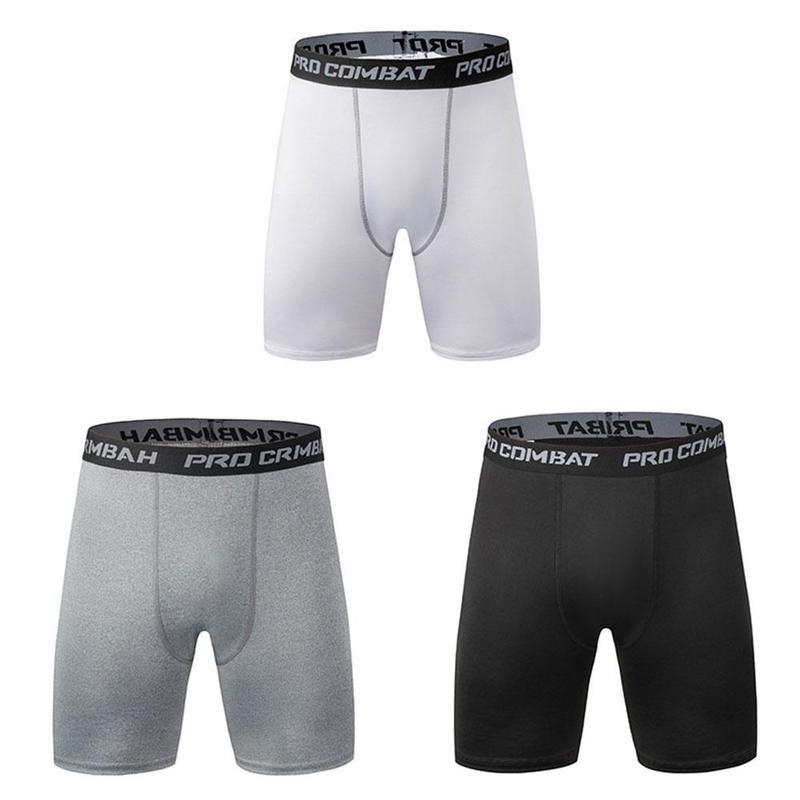 Buy Mens Compression Shorts Fitness Briefs Skin Gym Base Layer Workout Pants Sports at