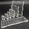 7pcs/set Transparent Acrylic Clear Stamp Block Pad Scrapbooking DIY Handmade Tool Edges Stamping top sale