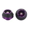 2Pcs Universal Motorcycle Wheel Protection Crash Pad Motorbike Crash Protectors Alloy Motocross Falling Front Fork Slider Cups