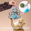 Soft Fabric Cats Wrestler Puppet Toy With Furry Construction For Scratching Play And Living Room Display