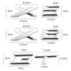 1Pcs X1 X3 X4 X5 X6 GT Black Silver Auto Car Emblem Rear Sticker Accessories  Letter Trunk Emblem Rear Badge Decal