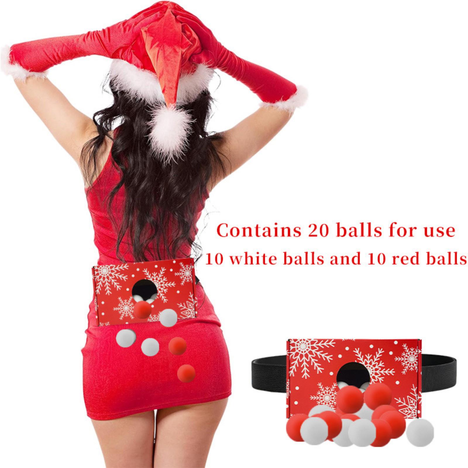 

Santa Pants Snowball Toss Game – Outdoor Holiday Party Activity One Size