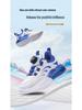 2025 Kids' Sneakers: White Non-Slip Breathable Shoes with Rotating Buckle for Boys and Girls