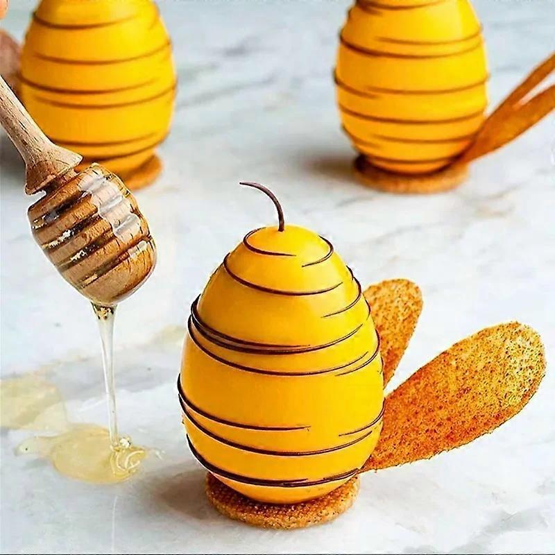 8-cavity Apple Shape Silicone Cake Mould, 3d Silicone Baking Mould For Cupcake Pastry Dessert Mousse