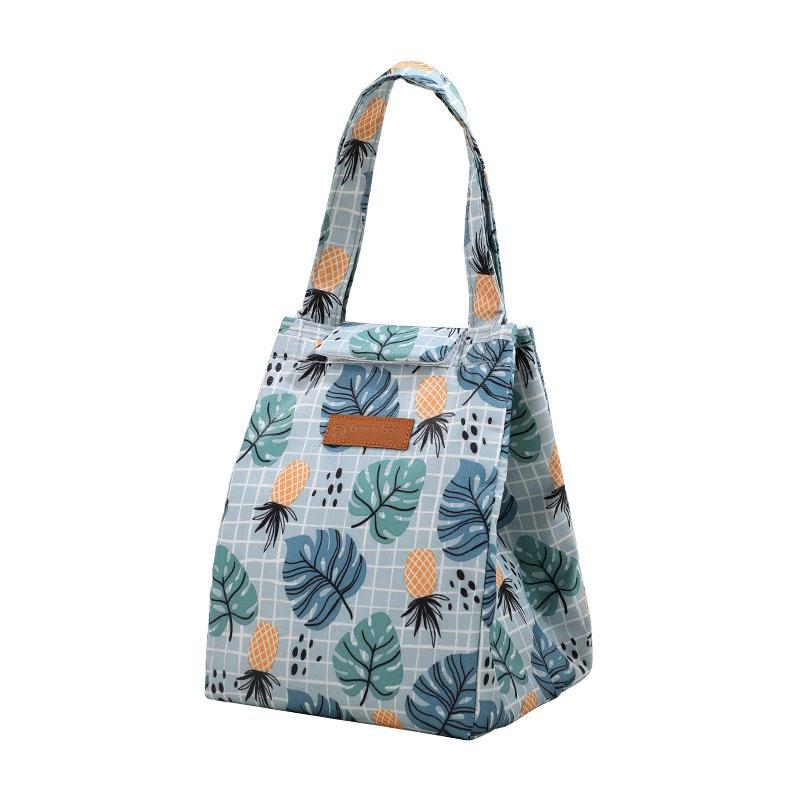 New 1PCS Lunch Thermal Small Bag Insulated Lunch Bag Adults for Work Bento Food Bag Keeps Cold and Heat WCB02
