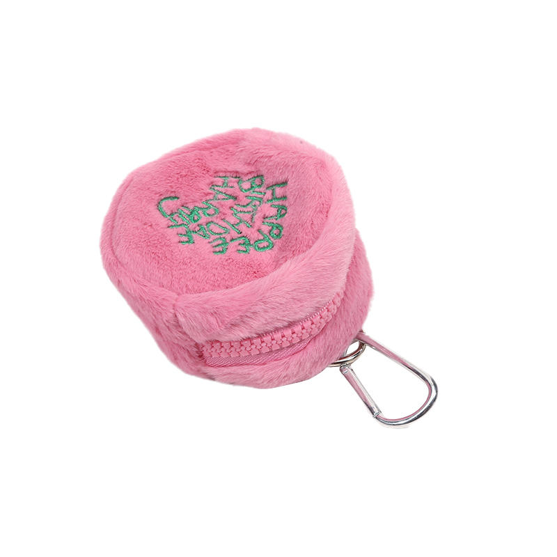 Plush Storage Bag Mini Headphone Bag For Girls Makeup Bag Student Purse For Women