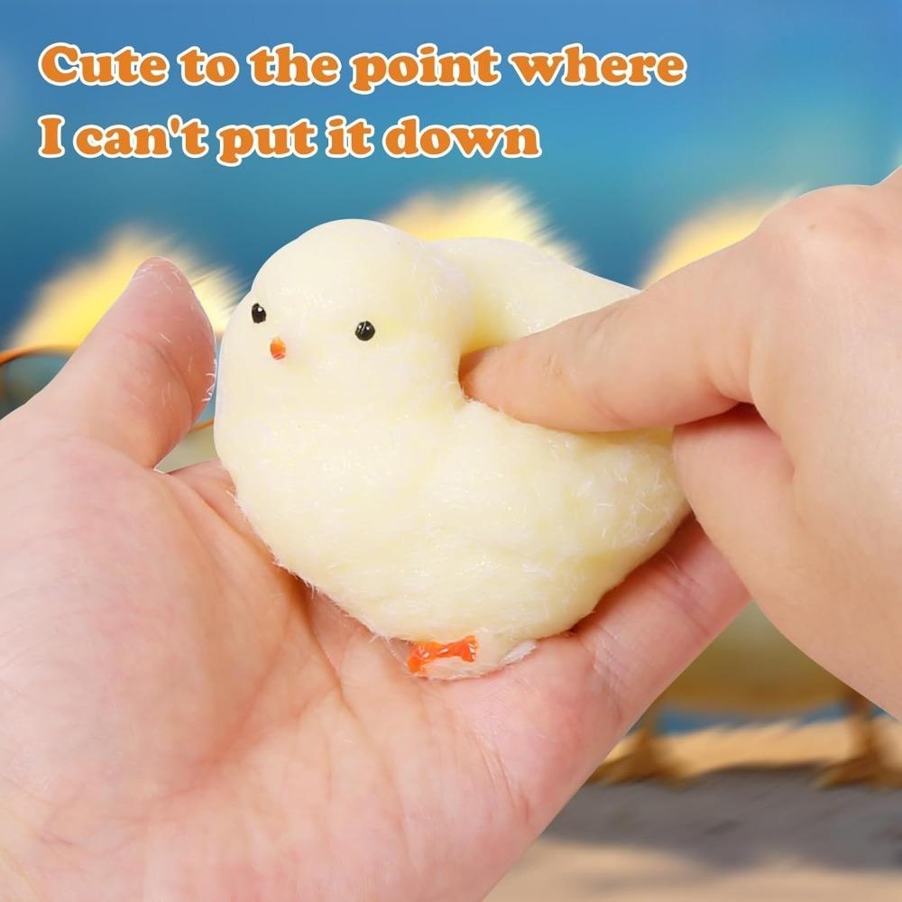 Handmade Chick Squeeze S Ultra Soft Squishy Fidget S Silicone Squishies S For Stress Relief