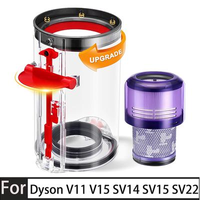 Für Dyson V11 V15 SV14 SV15 SV22 Staubsauger, Ersatz-Staubbehälter, Reinigungsstaubsauger und kabellose Komponenten 970013-02 HEPA