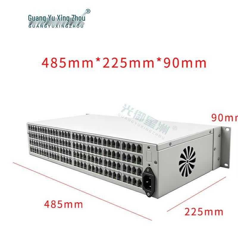 GY-128P4FE 128-Channel Telephone & 4-Port Fast Ethernet Optical Multiplexer