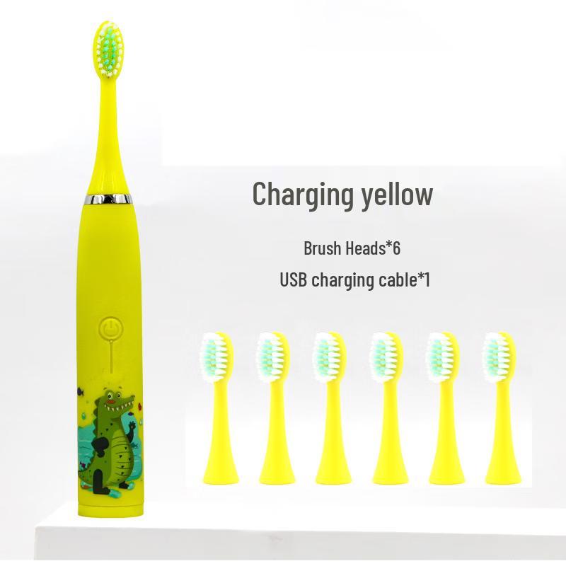 OLOEY Kids Portable Ultrasonic Electric Toothbrush