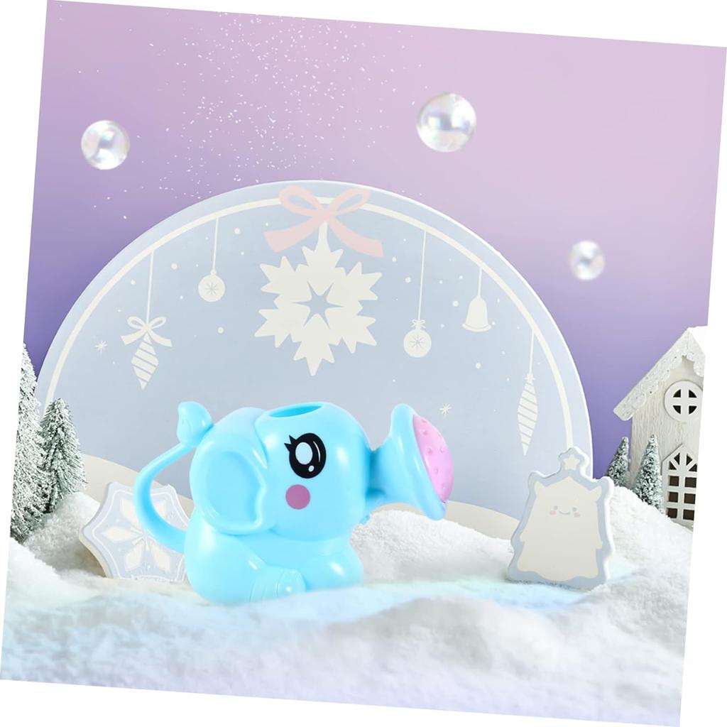 Elefant Gießkanne Werkzeug Spielzeug Kinderspielzeug Kinder Badespielzeug Plastikspielzeug Elefant Badegießkanne Badespielzeug Display Blau Badenehmen