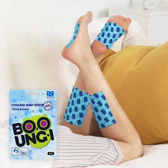 

BOOUNGI Охлаждающий лист для ног 2 шт. Охлаждающий пластырь