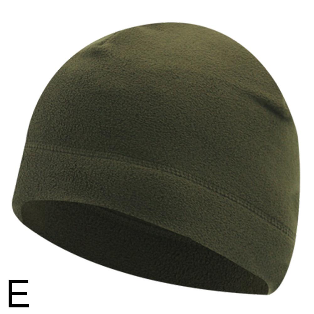 Warm Beanie Winter Cap Army Hat Soft Men Women Ski Cycling Skin-Friendly Anti-Static Hiking Thermal Fleece Running Windproof