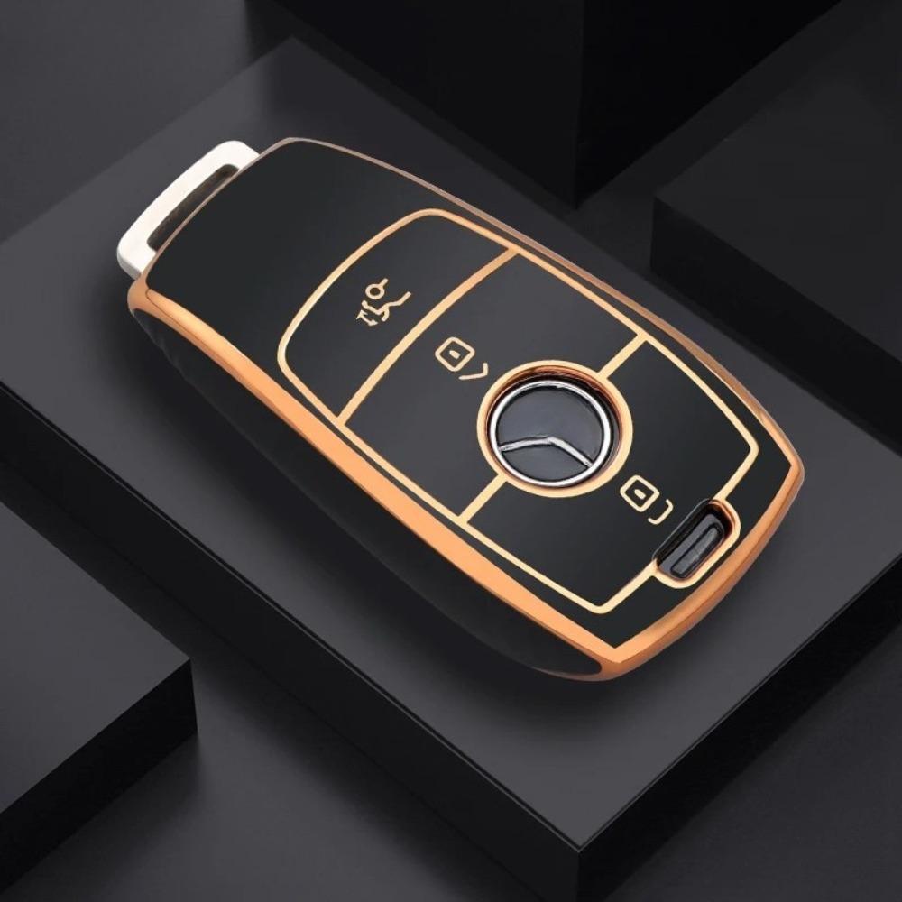 TPU Car Key Case Cover Shell for Mercedes Benz W204 W205 W206 W212 W213 W221 W222 W223 W463 A C E S Class GLA GLE GLC GLK GLS