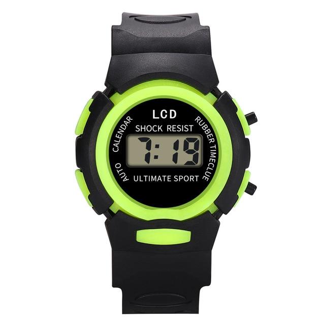 Kids Watches For Girls Children's Watch Led Sport Flash Digital Waterproof Clock For Boys Multifunction Electronic Wristwatches
