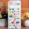 Cute 3D Stickers Decorative Cartoon Animal Paw Print Decal 4 Sheet Variety Cute Mini Stickers For Phone Case Laptop Water Bottle