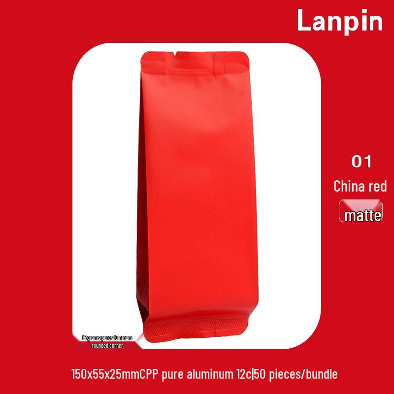 Premium Aluminum Foil Tea Bag for Yancha, Black Tea, Green Tea, Cinnamon, Da Hong Pao