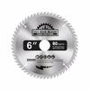 25.4mm Arbor Cutting Disc 6 Inch (148mm) Carbide Saw Blade Circular Saw Blade  Plastic Cutting
