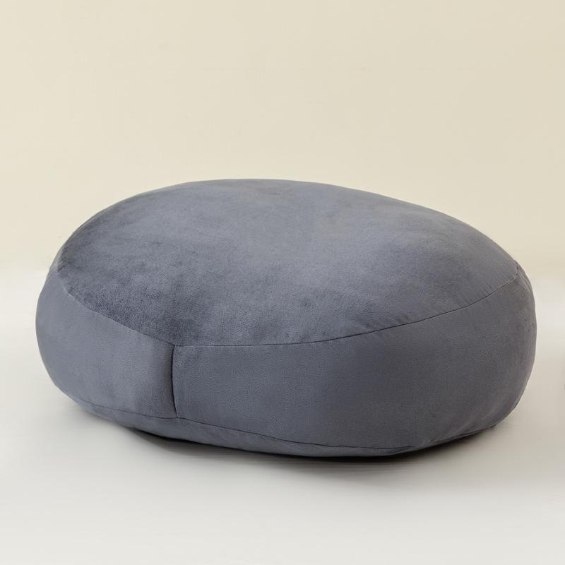Japanese Style Soft Cloud Lumbar Pillow Waist Support Cushion for Car Office Home