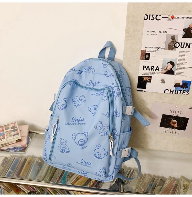 2024 neuer Rucksack für Mädchen, japanischer, frischer und süßer Campus-Rucksack, modischer Reiserucksack mit großem Fassungsvermögen