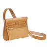 HERMES Herbag Zip Militaire Canvas With Hunter Cow Leather Shoulder Bag 20 Unisex 4B Biscuit Cookie H086430CCAO