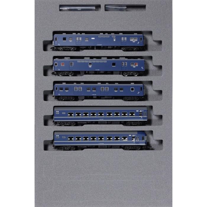 KATO N Gauge Passenger Car Set Express Kaimon/Ninan 5-Car Set 10-1915 Railway Model Passenger Car Blue 1/150
