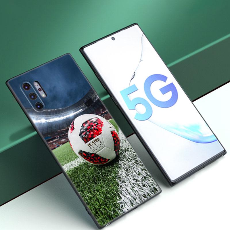 Чехол для телефона с изображением футбольного поля для Samsung M30 M31 S Note 10 20 M04 M13 M32 4G M14 M23 M33 M34 M42 M52 M53 M54 5G M11 M12 M21 M22 M51 Samsung M33 5G